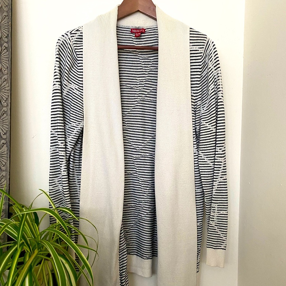 Geometric Cardigan